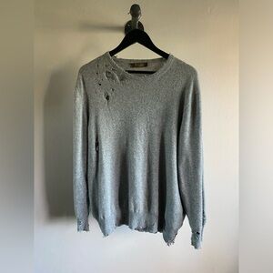Distressed Loro Piana Cashmere Sweater